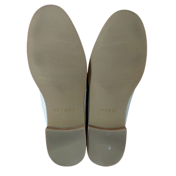 Seaport Levy Convertible Leather Loafers Women's Size 9 M White Flats - Picture 2 of 11